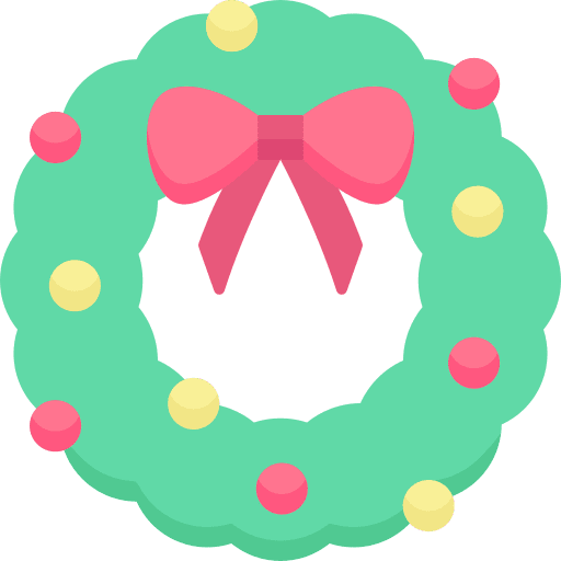 Christmas christmas wreath xmas winter icon Christmas christmas wreath xmas winter icon