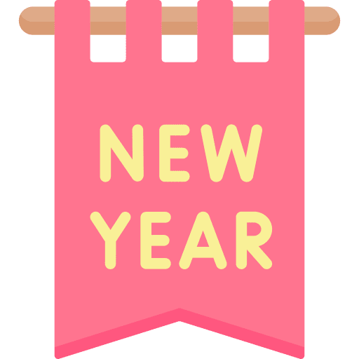 New year happy new year new year holidays icon New year happy new year new year holidays icon
