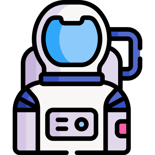 Astronaut suite user spaceman icon Astronaut suite user spaceman icon