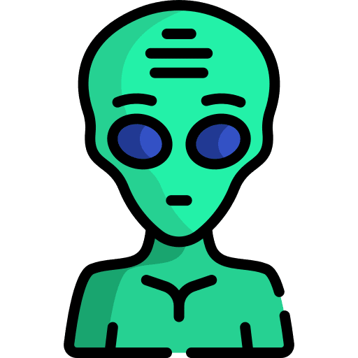 Alien fantasy avatar miscellaneous icon Alien fantasy avatar miscellaneous icon