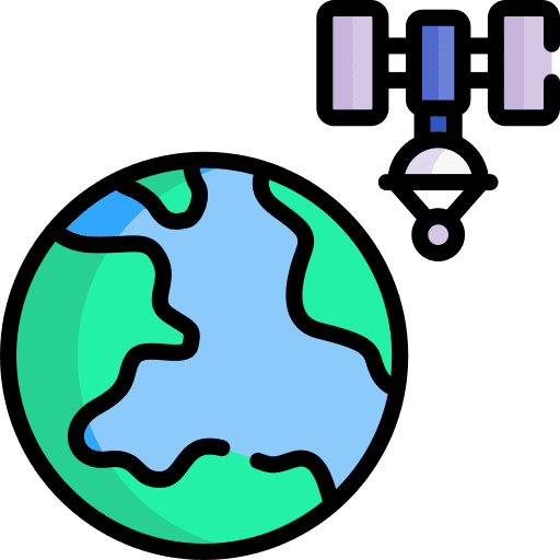 Earth galaxy planet earth space icon Earth galaxy planet earth space icon