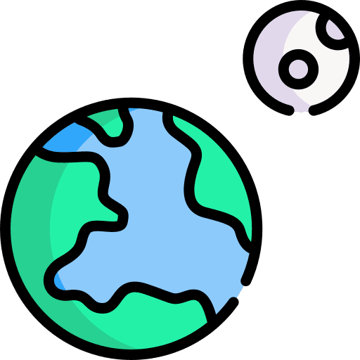 Earth planet earth earth moon icon Earth planet earth earth moon icon