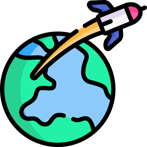Rocket rocket launch miscellaneous transportation icon Rocket rocket launch miscellaneous transportation icon