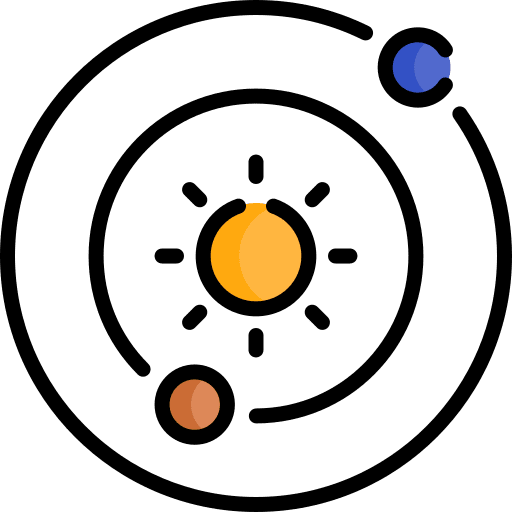 Solar system education planet astronomy icon Solar system education planet astronomy icon