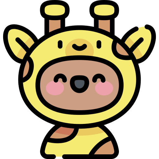 Giraffe giraffe avatar kid icon