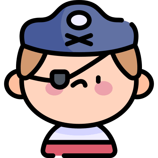 Pirate avatar user carnival icon