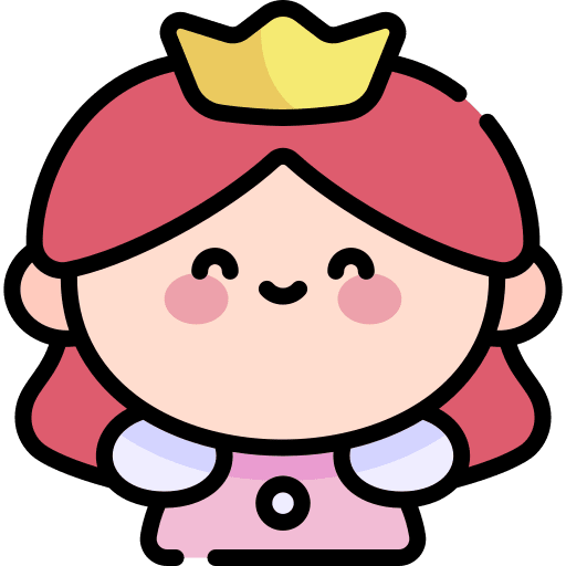 Princess carnival princess girl icon