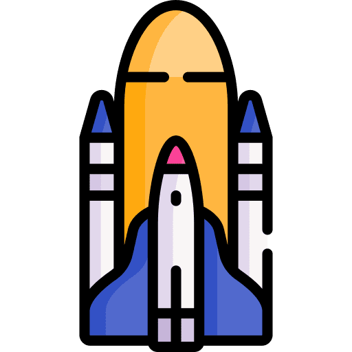 Space shuttle transport space shuttle spaceship icon Space shuttle transport space shuttle spaceship icon