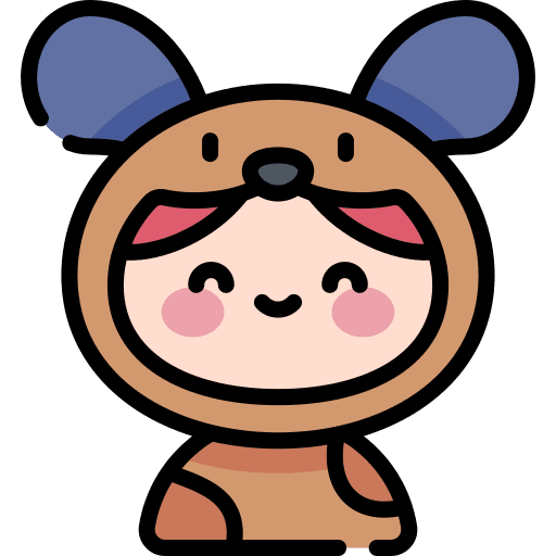Dog carnival avatar people icon Dog carnival avatar people icon