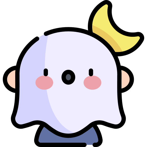 Ghost children avatar kid icon Ghost children avatar kid icon