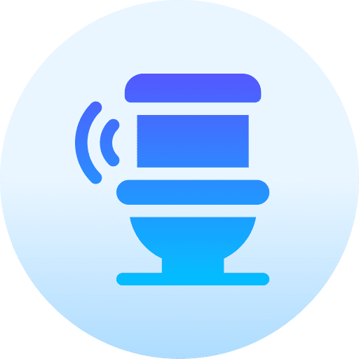 Toilet wc toilet wifi icon