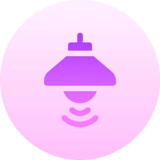 Smart lighting techonology electricity smart light icon Smart lighting techonology electricity smart light icon