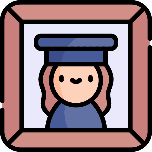 Photo picture university education icon Photo picture university education icon