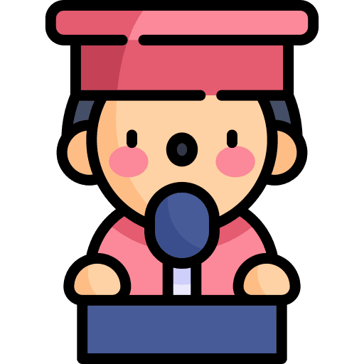 Speech people university man icon Speech people university man icon