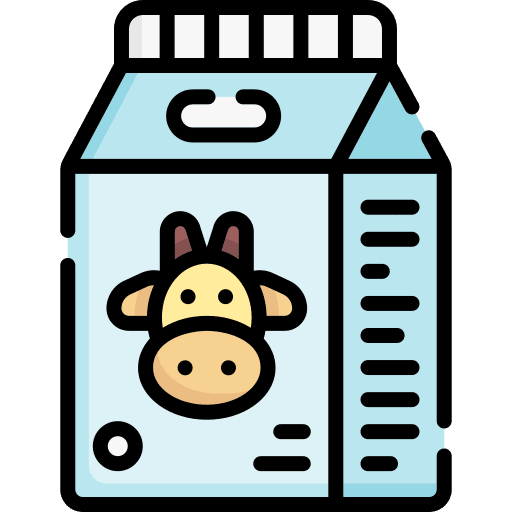 Milk bottle healthy food milk icon