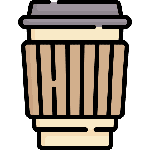 Paper cup drink cafeteria coffee shop icon Paper cup drink cafeteria coffee shop icon