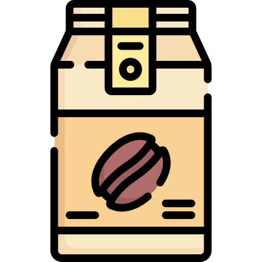 Coffee bag beverage coffee bag drink icon Coffee bag beverage coffee bag drink icon
