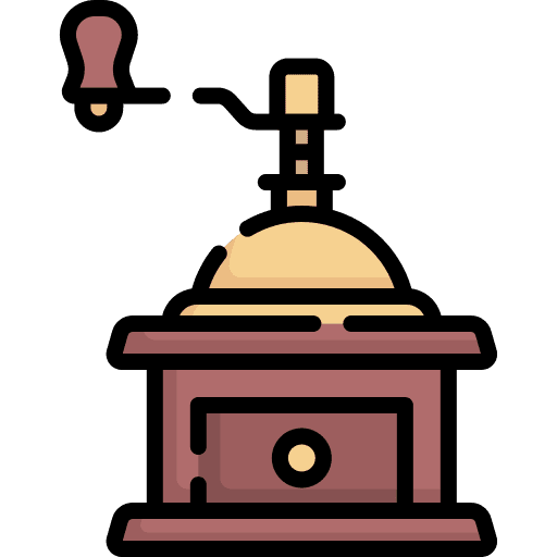 Coffee grinder utensil mill coffee grinder icon Coffee grinder utensil mill coffee grinder icon