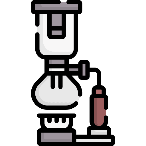 Syphon hot coffee coffee maker syphon icon Syphon hot coffee coffee maker syphon icon