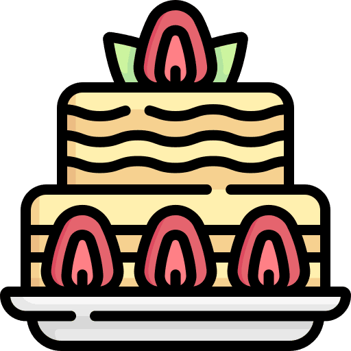 Cake gastronomy cake dessert icon