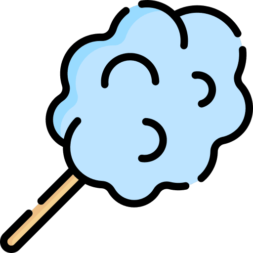 Cotton candy cotton candy sweet food food and restaurant icon