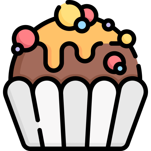 Muffin sugar gastronomy muffin icon