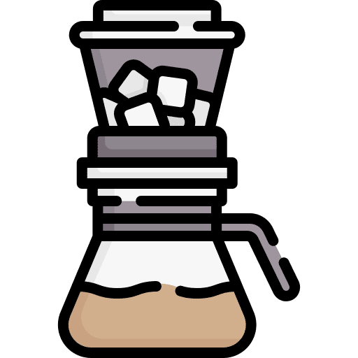 Pot drip beverage cafeteria icon Pot drip beverage cafeteria icon