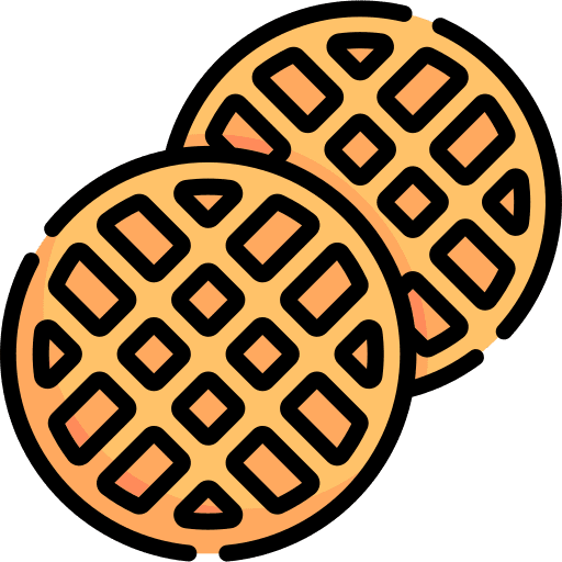 Wafer wafer sweet food gastronomy icon Wafer wafer sweet food gastronomy icon