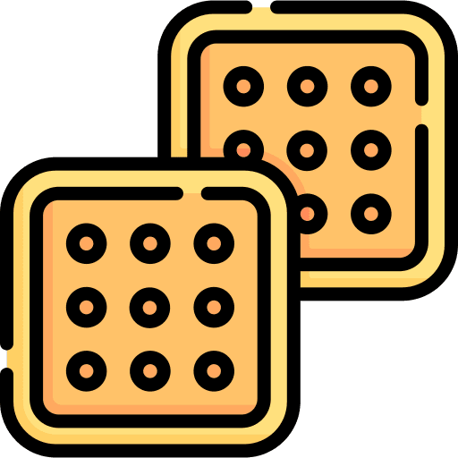 Biscuit gastronomy sugar biscuit icon Biscuit gastronomy sugar biscuit icon