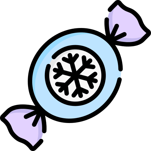 Candy sweet food winter food and restaurant icon Candy sweet food winter food and restaurant icon