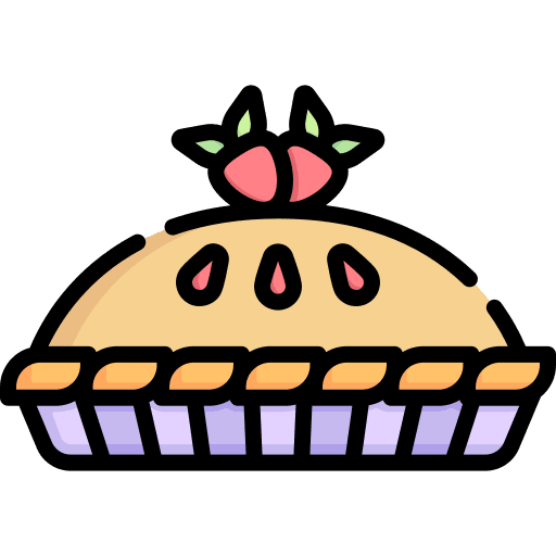 Pie pie strawberry sweet food icon Pie pie strawberry sweet food icon