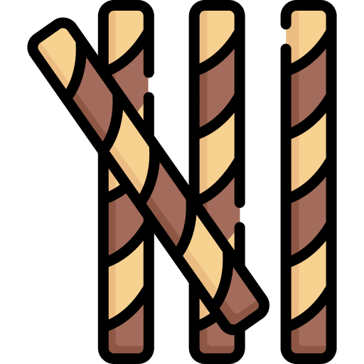 Wafer wafer sweet food sugar icon Wafer wafer sweet food sugar icon