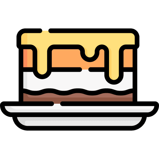 Cake sugar gastronomy sweet food icon Cake sugar gastronomy sweet food icon
