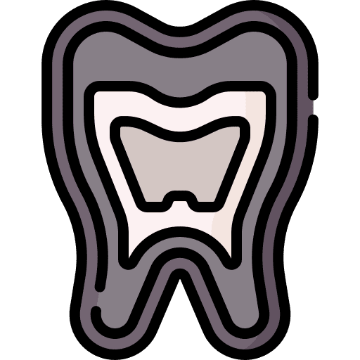 Decayed healthcare and medical caries decayed icon Decayed healthcare and medical caries decayed icon