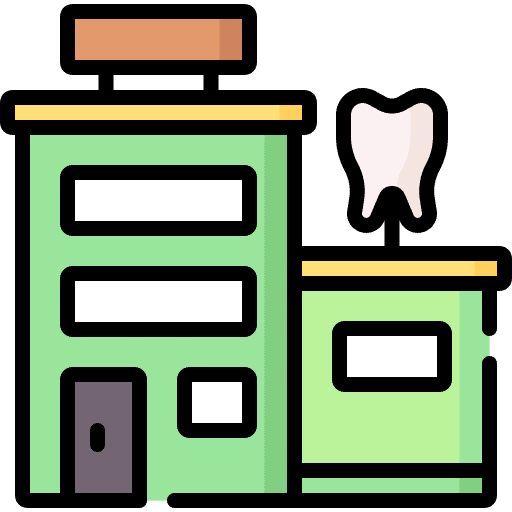 Dental clinic dental care tooth dentist icon Dental clinic dental care tooth dentist icon