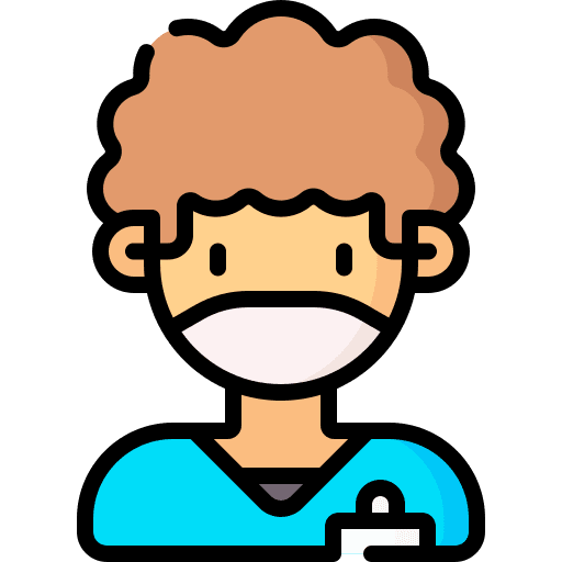 Dentist male healthcare doctor icon Dentist male healthcare doctor icon