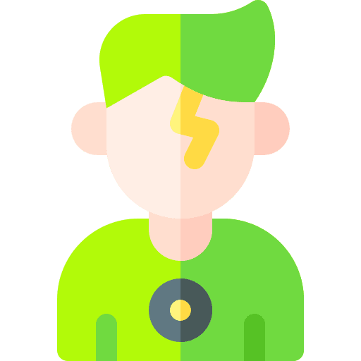 Superhero avatar character man icon Superhero avatar character man icon
