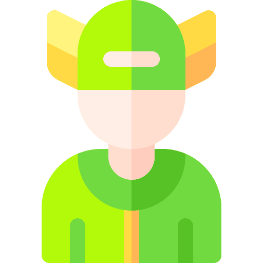 Superhero fish avatar people icon Superhero fish avatar people icon