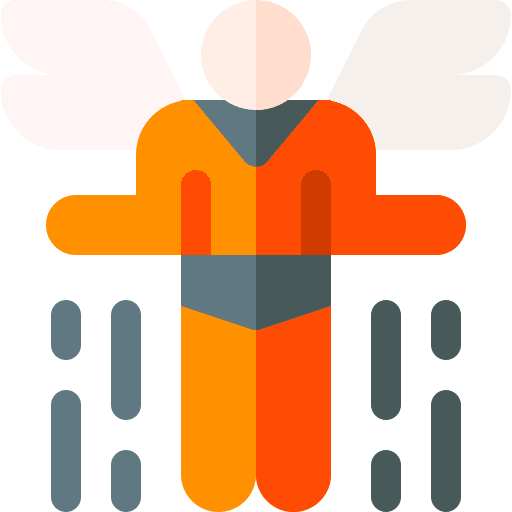 Superhero fly user cultures icon Superhero fly user cultures icon