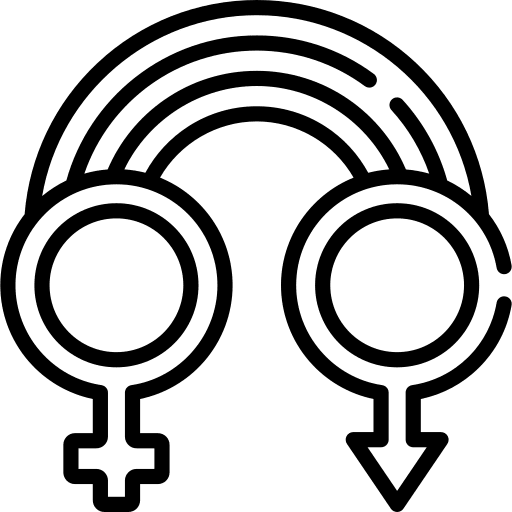 Genders shapes and symbols sex venus icon