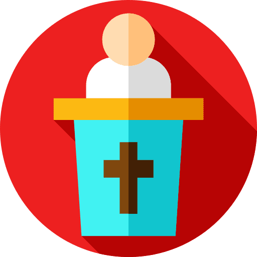 Preacher preacher communications cross icon