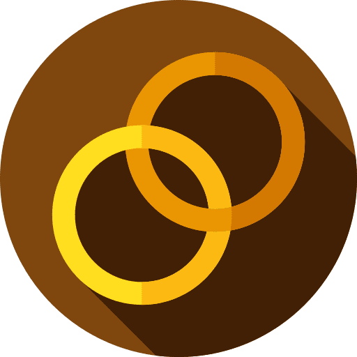 Marriage ring rings circles icon Marriage ring rings circles icon
