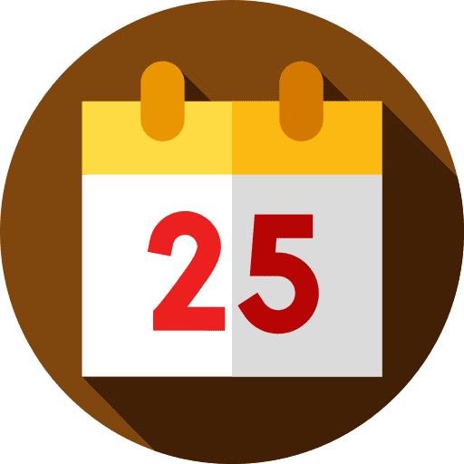 Christmas celebration religion time and date icon Christmas celebration religion time and date icon