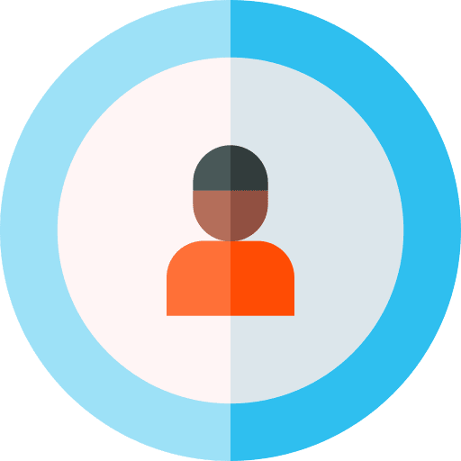 Contact user interface profile user icon