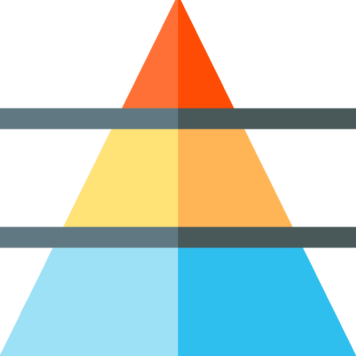 Rank level networking network icon