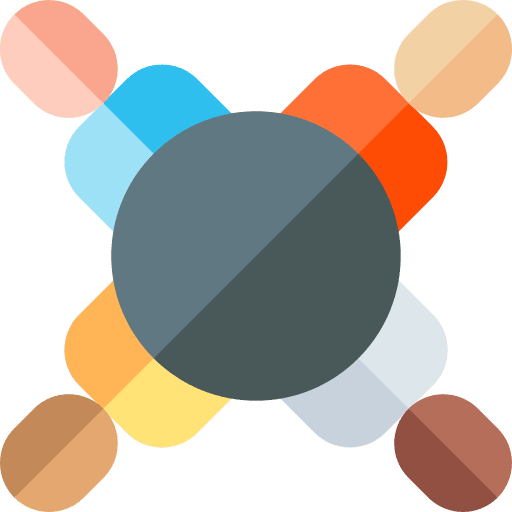 Round table meeting round table networking icon Round table meeting round table networking icon