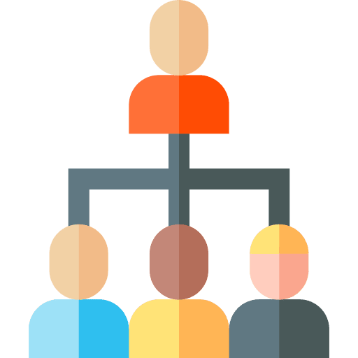 Team department people networking icon Team department people networking icon
