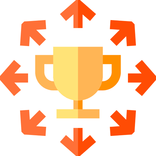 Trophy connection arrows deals icon Trophy connection arrows deals icon