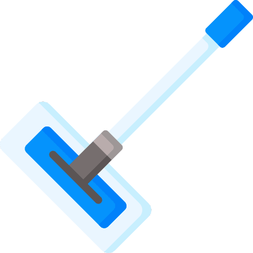 Floor mop object tools clean icon