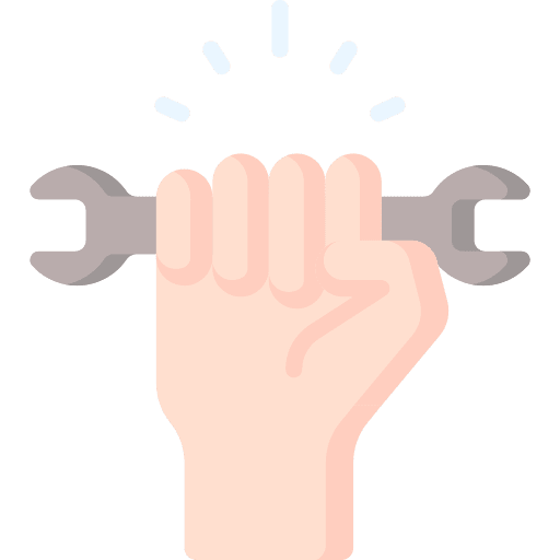 Tool installation equipment support icon